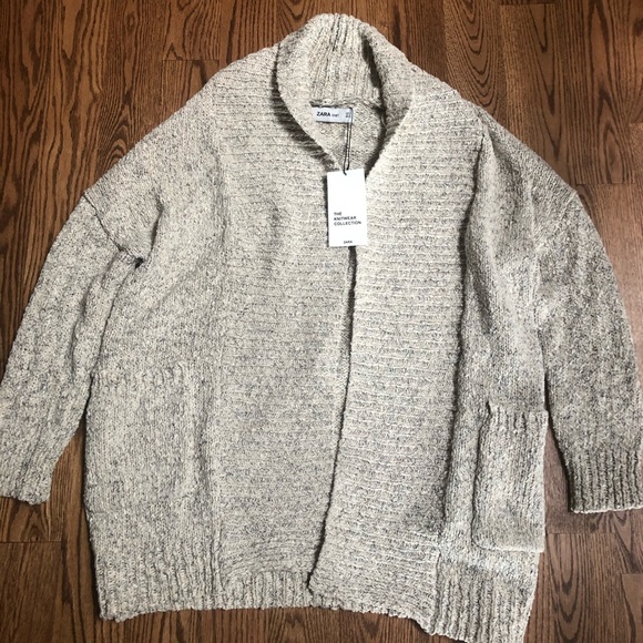 Zara knit cardigan size M,  NWT - Picture 1 of 5